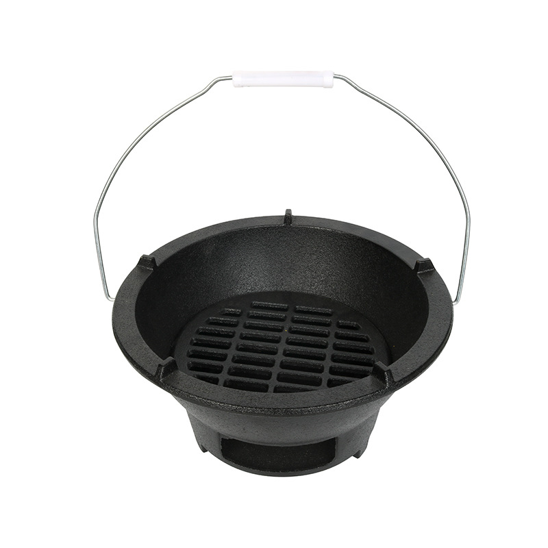 Portable Cast Iron Hibachi Gri - Korean Bbq Grill review and price