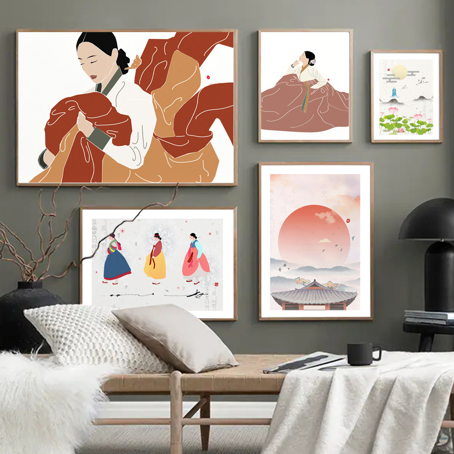 Korean Style Boho Hanbok Girl  - Korean Arts And Lifestyle review and price